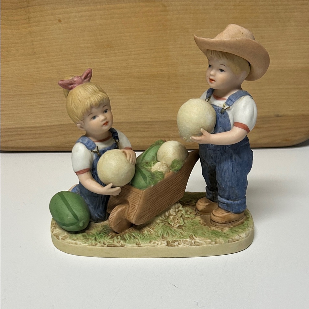 Denim Days by HOMCO figurine- The Melon Patch